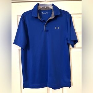 Under Armour HeatGear Polo Shirt size Medium